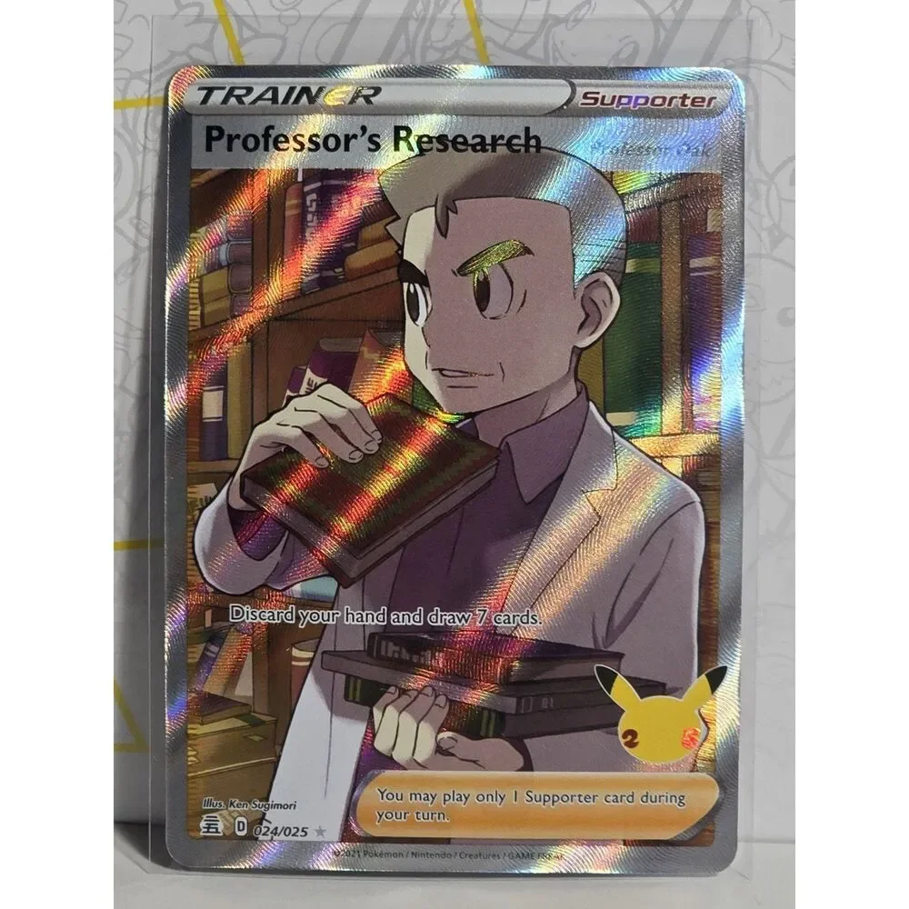 Professor's Research (Full Art) 024/025 Celebrations Holo